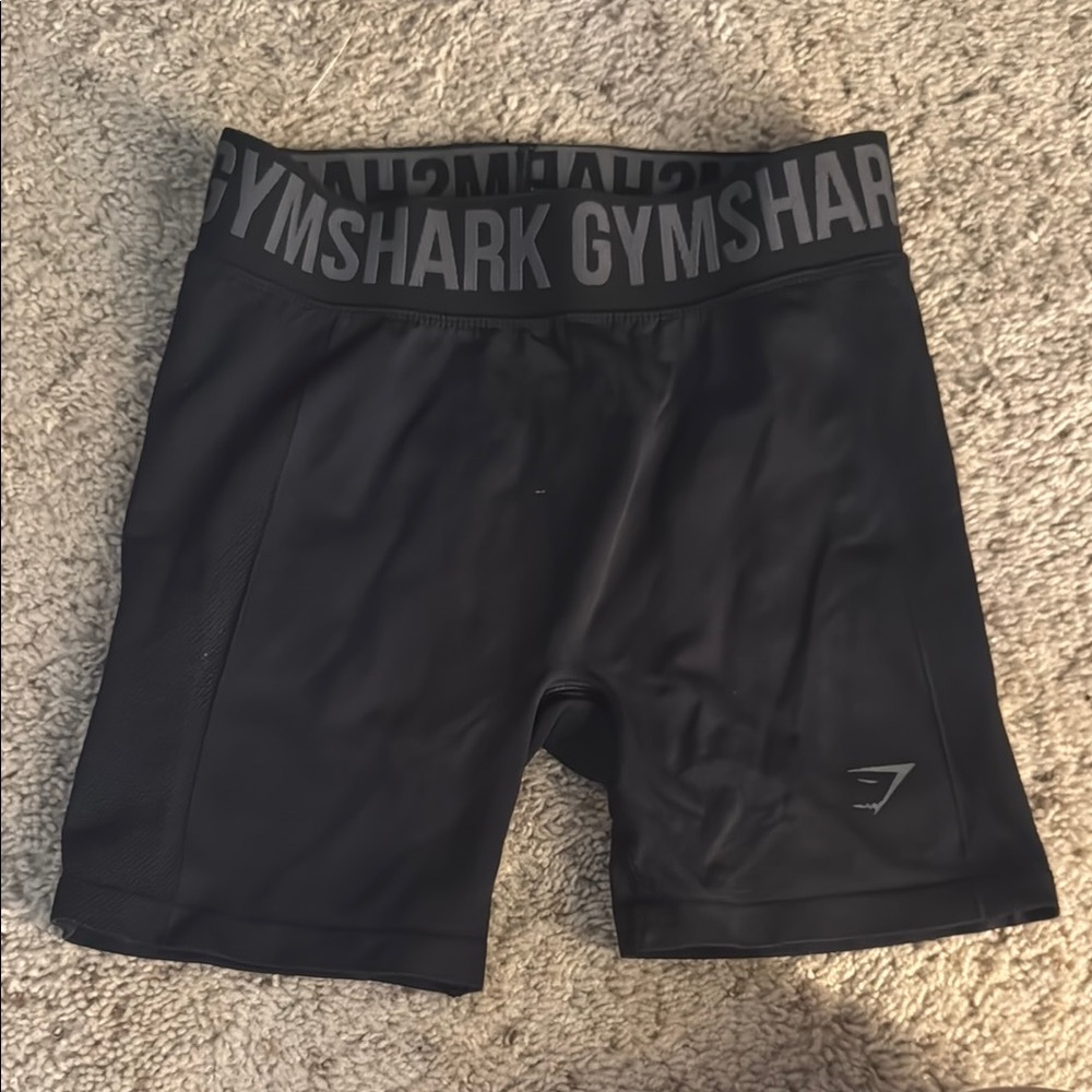 Gymshark Black Athletic Compression Shorts